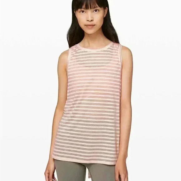 Lululemon Meet Halfway Tank *Striped 6 - Picture 2 of 6
